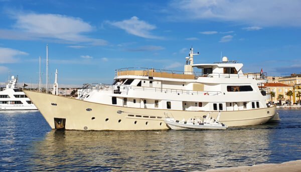 40 m. Boutique Cruise Ship Conversion